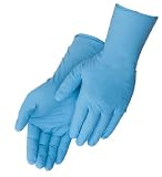 Liberty 2022W Nitrile Industrial Glove, Powder Free, Disposable, 8 mil Thickness, 12 Length, Small, 