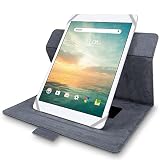エレコム タブレット汎用ケース カバー 手帳型ケース ソフトレザー 360度 3アングル ハンドベルト ペンホルダー 8.5～11.5インチ ブラック TB-10360NBK