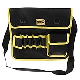 F Fityle 電気工事用　ツールバッグ　多ポケット　メンテナンス 工具袋　メカニックメンテナンスバッグ - S