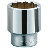 京都機械工具（KTC）:KTC 19.0sq.ソケット(十二角) 65mm B40-65 型式:B40-65