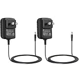 Security-01 2個 PSE認証取得 AC DC6V1Aアダプター 汎用ACアダプター スイッチング式 充電器 センタープラス電源アダプター 外径5.5mm/内径2.1mm