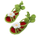 (ビグッド)Bigood ベビーサンダル ニット靴 赤ちゃんサンダル 新生児 ソックス ベビー用品 手作り室内用ベビーシューズ金魚造型B