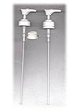 Pump Dispenser for Lotions And Soaps Completes Your Handcrafted Container Or Jar, White (Pkg/3)