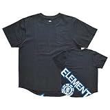 element (エレメント) Tシャツ 半袖 バックプリント キッズ 160 BLK