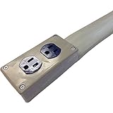 Flat Electrical Power Extension Cord Cover - Length: 10FT - Color: Beige [並行輸入品]