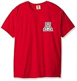 NCAAアリゾナワイルドキャッツ状態野球靴紐半袖快適カラーTシャツ、赤、レッド