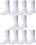 Reebok メンズ アスレチック パフォーマンス クッション クルーソックス 湿気コントロール付き (10足パック)