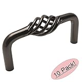 Cosmas 9992 – 030orbオイルはブロンズ鳥かごキャビネットハードウェアハンドルプル – 3 "穴中心 – 10パック