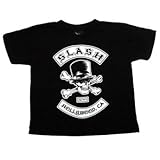 SLASH - BIKER PATCH TODDLER / ガンズ・アンド・ローゼズ／スラッシュ　オフィシャル　バンドTシャツ　トドラー　ベビー服　子供服 4歳児用