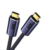 CY ケーブル USB4 USB-C 100W Type-C オス - オスケーブル 20V 5A GEN2 20Gbps 100W 充電ラップトップタブレット電話 300CM