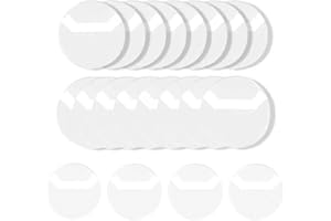 SANJAOYEE 缶バッジカバー 55mm対応 30枚入り 透明 缶バッジ 収納 保護カバー 高い透明性 丸型 コレクション ディスプレイ