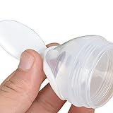 Seliyi ベビー　シリコン　摂食　スプーン　フィーダー　離乳ボトル　ボトル　哺乳瓶　全3サイズ - 白 (白)