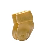 Zafina 新生児　可愛い ソックス　滑り止め付き　お祝い 　出産プレゼント　ムール用　 ストッキング　保温 　秋冬　厚手　 (M(1~3歳), イェロー)