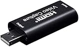 HDMIキャプチャーカード ビデオキャプチャーボード ゲーム 軽量超小型 USB2.0 HDMI Vido Capture 対応 ゲームキャプチャー 録画・ライブ会議用 UVC(USB Video Class)など