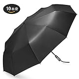 折りたたみ傘 ワンタッチ自動開閉 10本骨 118cm 210T高強度グラスファイバー 耐風撥...