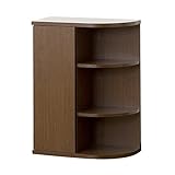 クロシオ ソフトテレラック ブラウン 幅60cm 電話台 ファックス台 木製