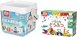 【2点セット】HIKARIIRO ヒカリイロ L ＆ いろんなどうぶつ （ダイヤブロック 知育玩具 3歳から ND-05 ND-16）