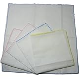 イサム商会 ガーゼハンカチ(中国製) 無地 5枚入