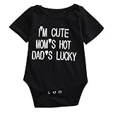 MIOIM® 子供服 ロンパース ベビー ボディスーツ 連体服 半袖 ブラック トップス スウェット カットソー カジュアル カバーオール