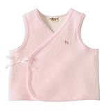 ミキハウス ホットビスケッツ(MIKIHOUSE HOT BISCUITS) 無撚糸パイル胴着 73-5701-784 50-70cm ピンク