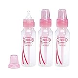 Dr Browns Natural Flow Standard PINK 8oz Bottle- 3 Pack by Handi-Craft [並行輸入品]