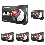 TaylorMade テーラーメイド 日本正規品 TP5x Pixシリーズ 2024 ゴルフボール 1ダース(12個入) (× 5)
