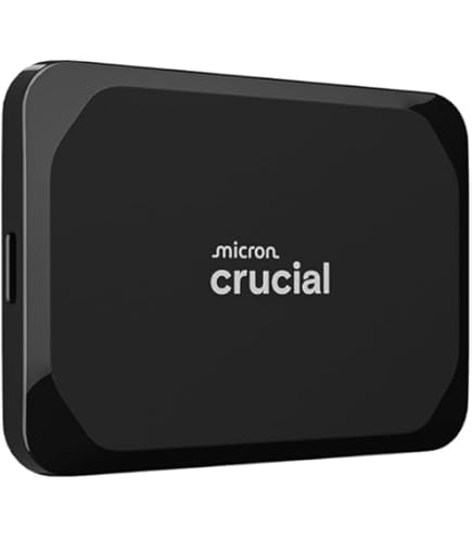 Crucial X9 Pro 2TB Portable SSD - Up to 1050MB/s Read and