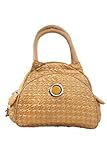 Kalencom Bellisima Herringbone Continental Flair Bag, Gold by Kalencom [並行輸入品]