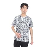 スキンズ（SKINS） アクティブウェア プリント Tシャツ 184-21340-113 （グレー/Ｍ/Men's）