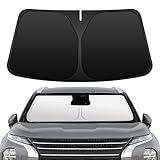 【車種専用設計】BLUESEATEC 新型 アルファード ヴェルファイア 40系 専用 サンシェード フロントガラス用 ALPHARD VELLFIRE AAHH40W AAHH45W TAHA40W TAHA45W 遮光 断熱 UVカット 紫外線対策 車中泊 カスタム パーツ 折り畳み式 収納袋付き