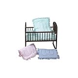 Baby Doll Bedding Gingham Cradle Set, Mint by BabyDoll Bedding