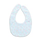Sunny Landscape 花柄リバーシブルスタイ　サックス　90cm