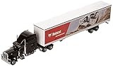 Bobcat Peterbilt Model 389 with Utility 4000D-X Composite Van (1:87 Scale), Black Truck with Multico