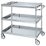 (代引不可)SAKAE(サカエ):ステンレスニューCSパールワゴン CSPA-908SS