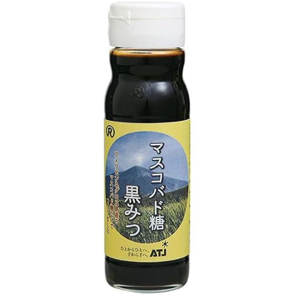 Amazon.co.jp: マスコバド糖黒みつ 200ml 5本 : 食品・飲料・お酒