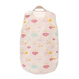 Simple Plan　4重　100%綿　ベビー　キッズ　ガーゼスリーパー　柔らか　お肌に優しい　60cm*40cm (雲)