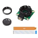 UCTRONICS Arducam 12.3MP IMX477 カメラモジュール C/CS-レンズマウントと三脚付き Raspberry Pi用