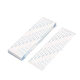 DealMux 20PCS 1.0mmピッチ30ピンAWM 20624 80C 60V VW-1フレキシブルフラットケーブルFFC 100ミリメートル