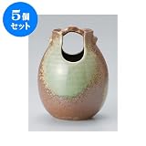 5個セット 美濃焼花瓶 備前手桶花瓶 [13.5 x 17.5cm] インテリア 縁起物 ギフト プレゼント