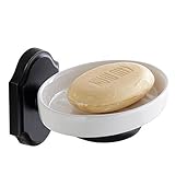 MARMOLUX ACC Alsaceコレクションタオルバーステンレススチール浴室ハードウェアホルダー、オイルはブロンズブラック Soap Dish Holder ブラック MA-16239ORB