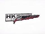 1pcs HKS電源、スポーツデカールエンブレムステッカー5.25 " X 1.5 "