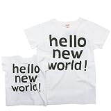DENIM DUNGAREE テンジク HELLO TEE 1W白 BM(90)