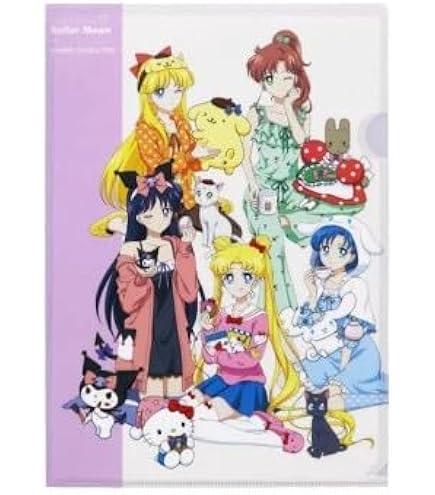 Amazon | サンスター文具 セーラームーン クリアファイル ダイカット
