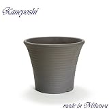 KANEYOSHI 鉢 陶器 植木鉢 ローズ 古風焼 8号