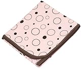 Kushies Receiving Blanket, Pink Crazy Bubbles by Kushies [並行輸入品]