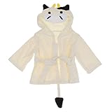 SONONIA ２本　動物　赤ちゃん　フード付き　愛らしい　柔らかい　綿　乳牛　ベビーローブ　赤ちゃんのバスローブ