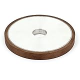 uxcell　研磨用 ダイヤモンド砥石 金属 樹脂 ダイヤモンド 10mm厚さ プレーンシェイプ 1個入り