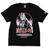 [ハードコアチョコレート] ヘルボーイ ザ・クルキッドマン (B.P.R.D.ブラック)(SS:TEE)(T-2548IW-BK) Tシャツ 半袖 M ブラック