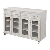 JK Lycka　land　キャビネット120cm幅 FLL-0005WH