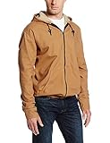 Bulwark Flame Resistant 11.5 oz Cotton/Nylon Excel FR ComforTouch Regular Brown Duck Hooded Jacket w